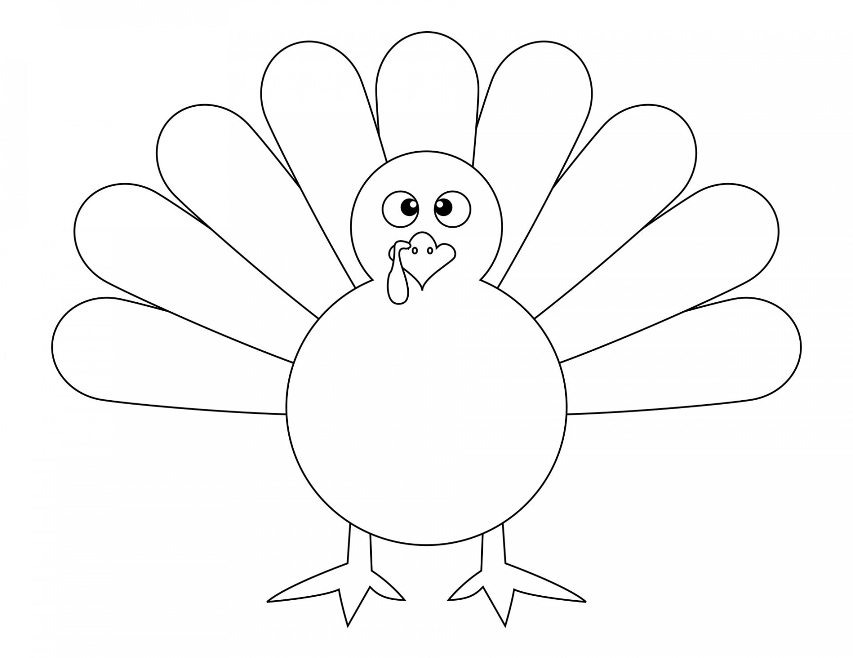 Best Free Printable Thanksgiving Turkey Pattern - printablee