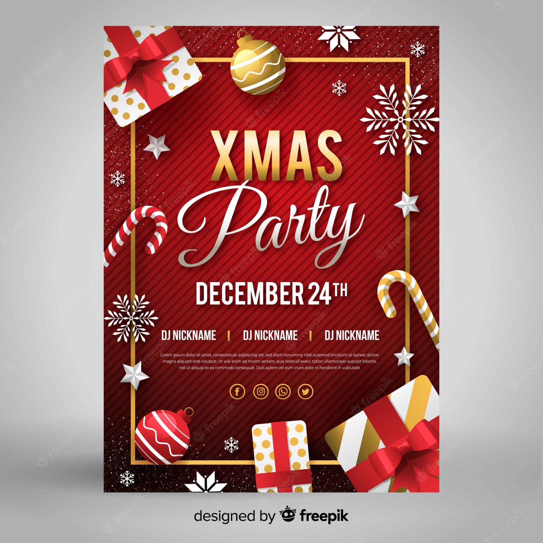 Christmas Flyer Images - Free Download on Freepik