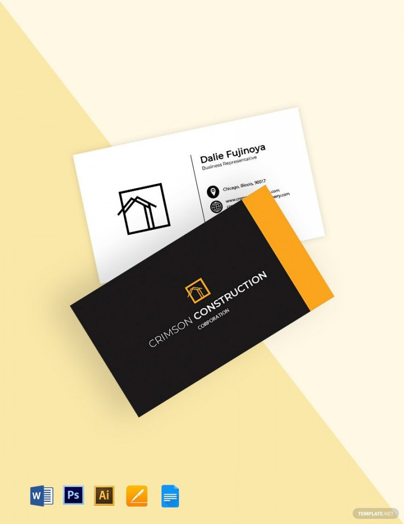 FREE Services Business Card Template - Download in Word, Google