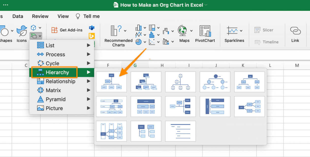 How to Create an Org Chart in Excel   ClickUp