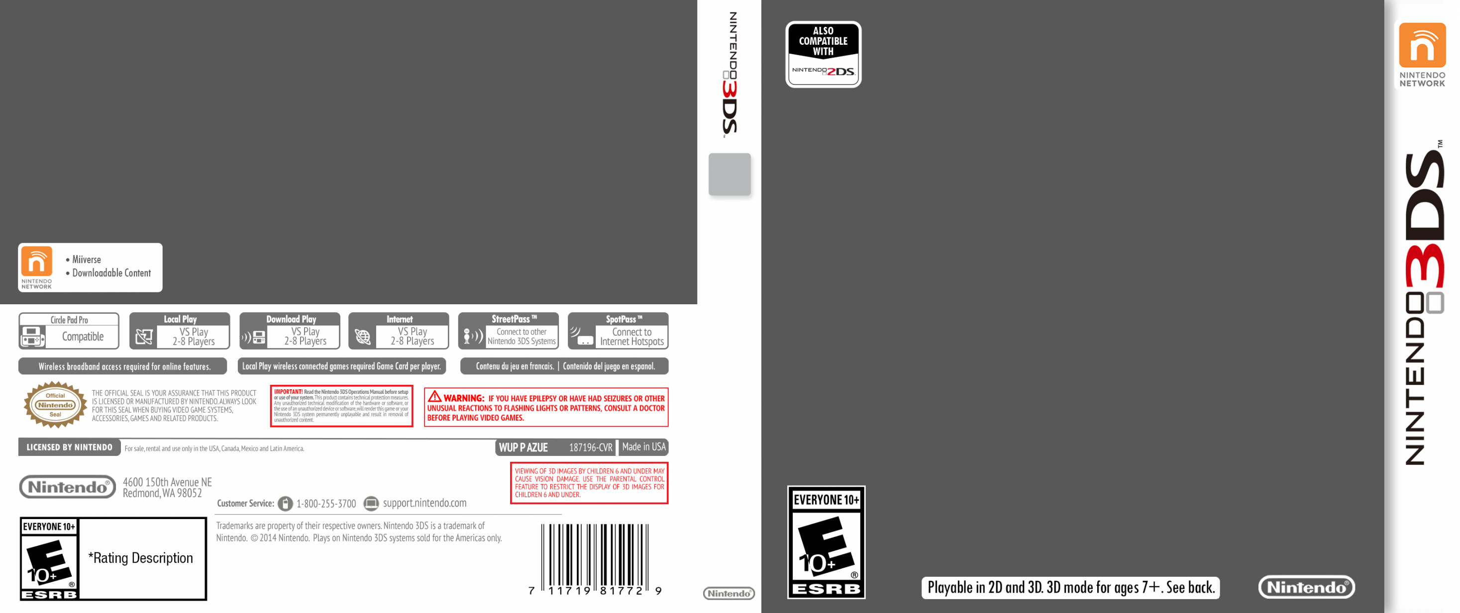 Nintendo DS Cover Template by ETSChannel on DeviantArt