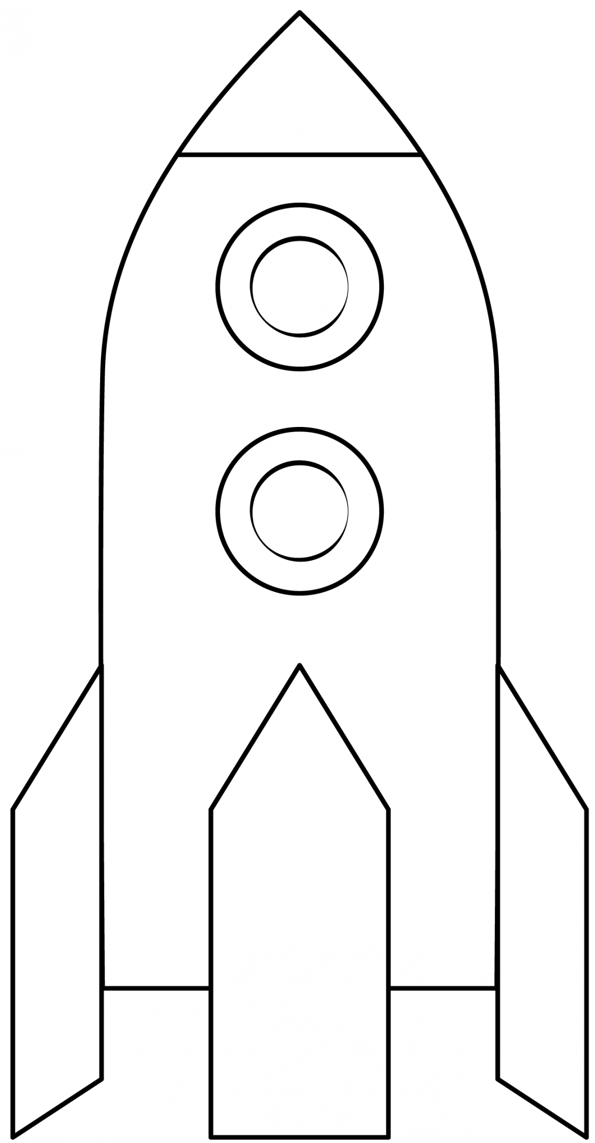 Rocket Printable Template  Free Printable Papercraft Templates