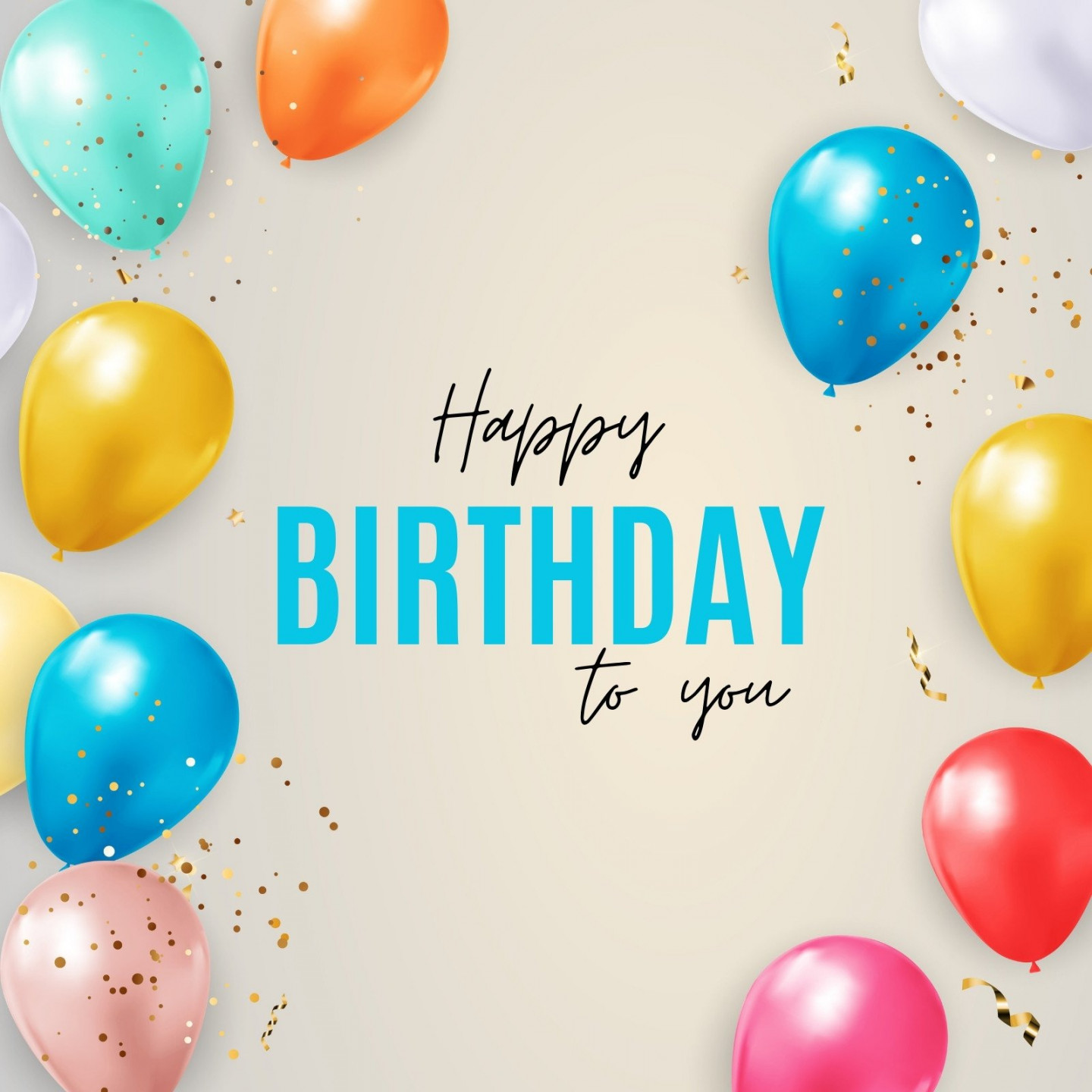 Free and customizable birthday templates