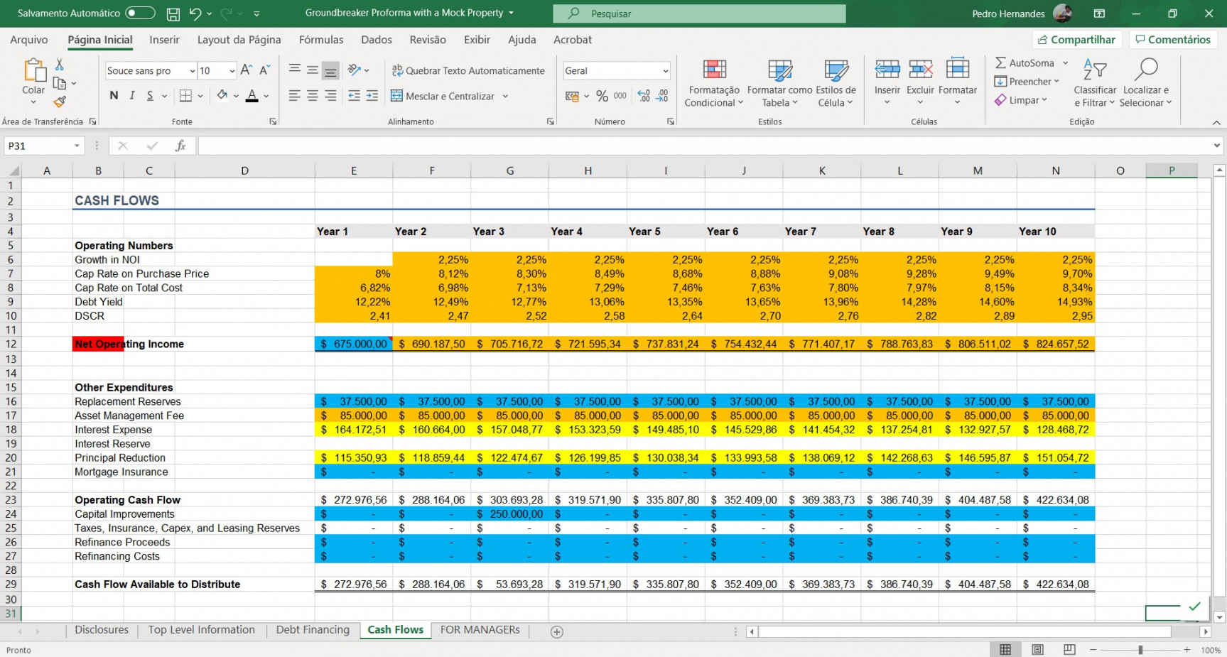 Free Real Estate Proforma Excel Template + Case Study