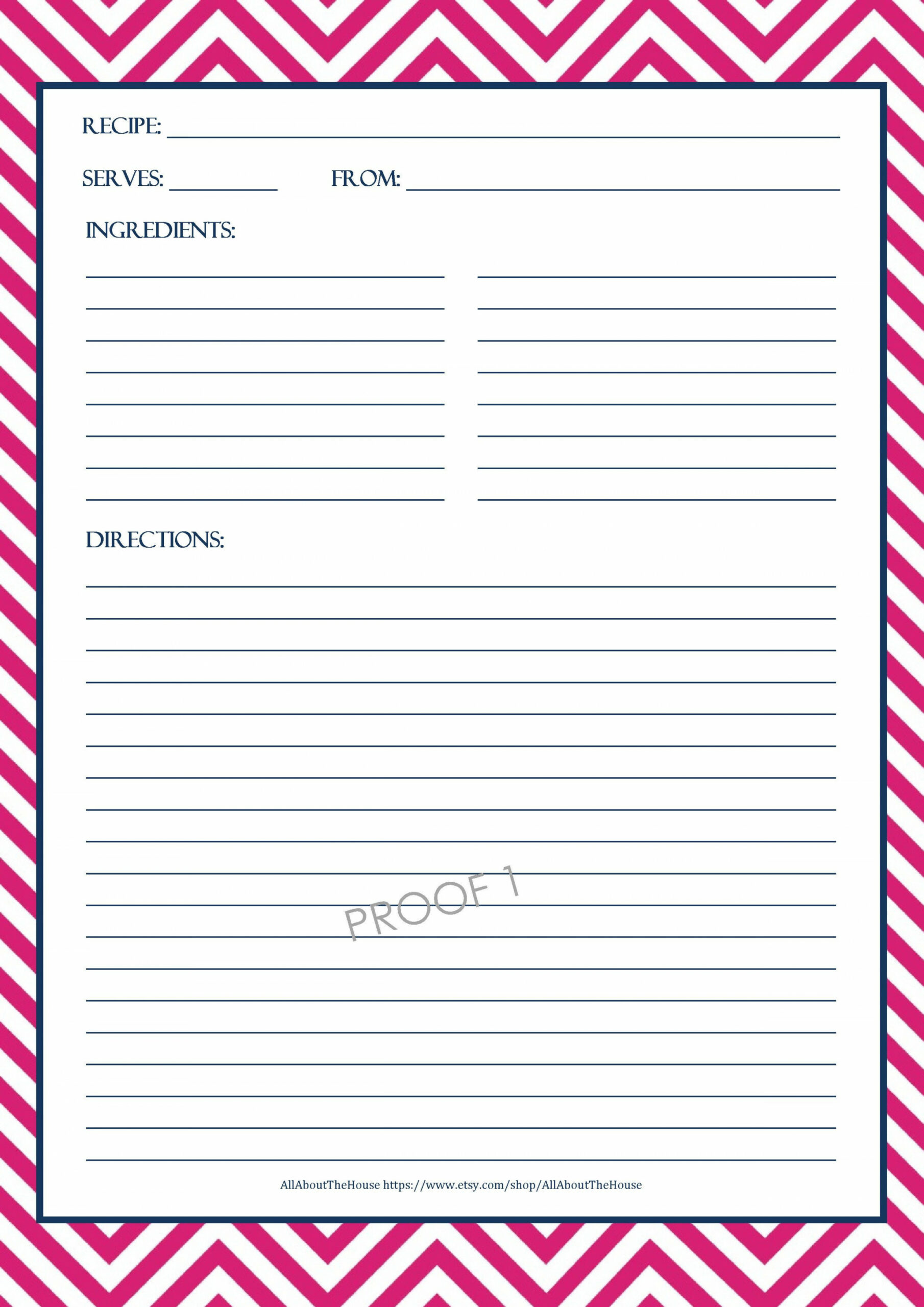 Related image  Recipe cards template, Printable recipe cards