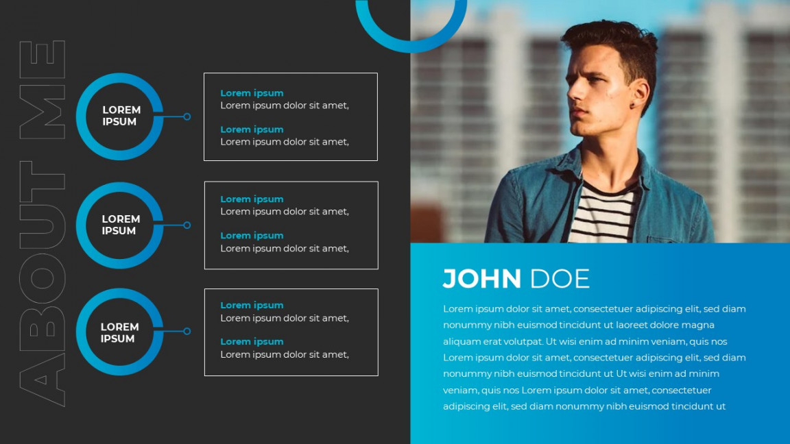 About Me PowerPoint Template to Introduce Yourself  Slidebazaar