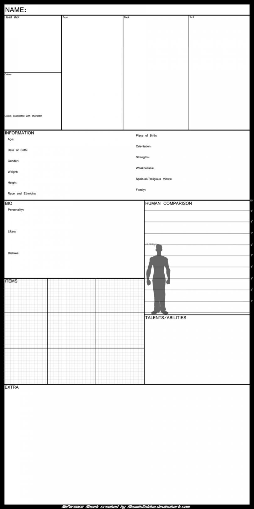 OC Reference Sheet TEMPLATE by AtomixZaldox on deviantART