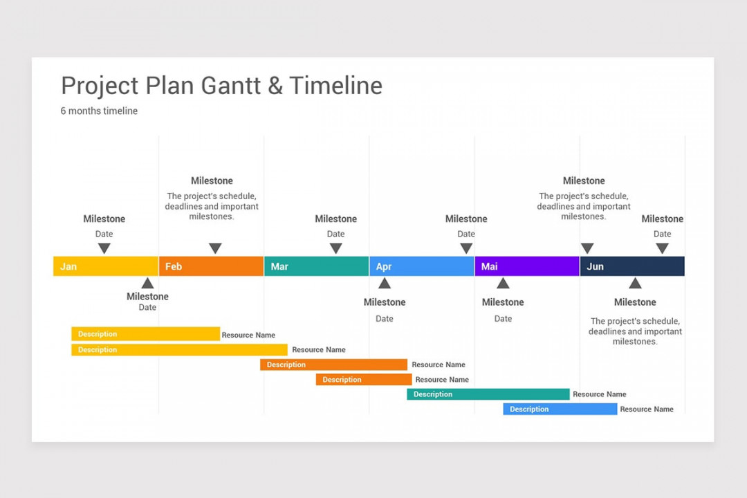 Project Plan Gantt and Timelines Google Slides Template  Nulivo