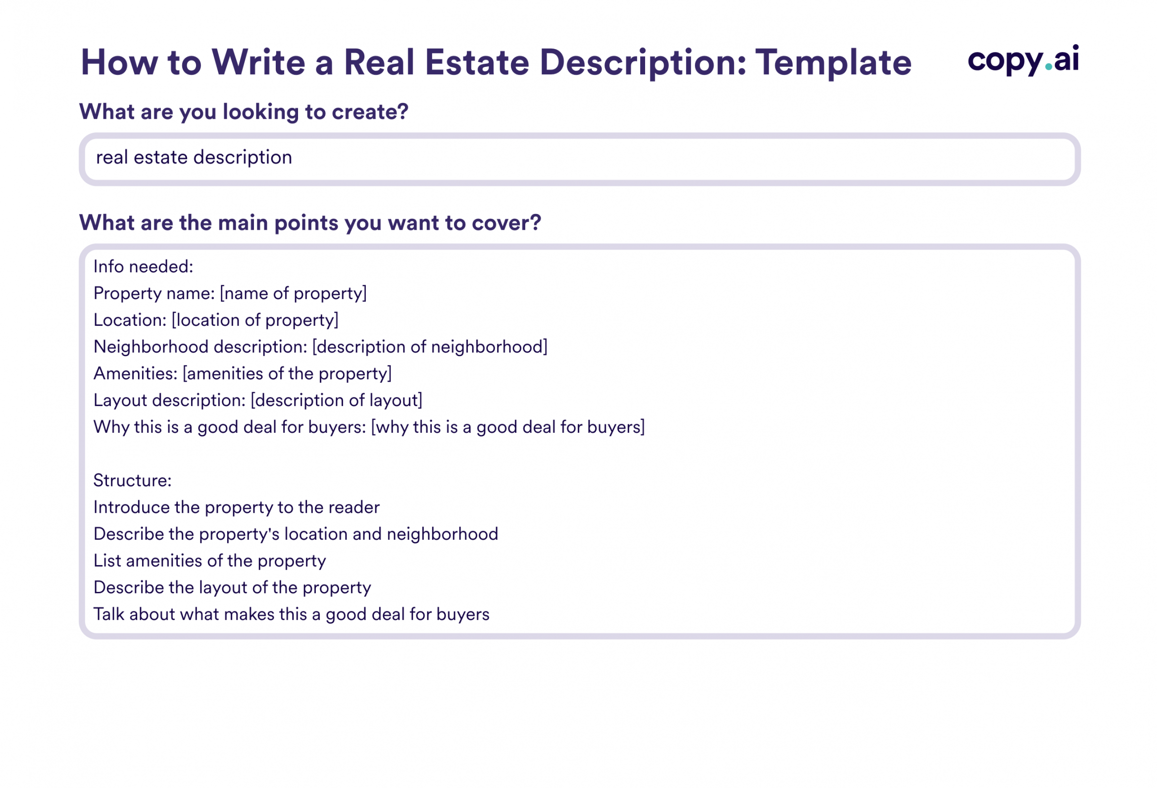 Real Estate Description Templates: How To Write & Examples