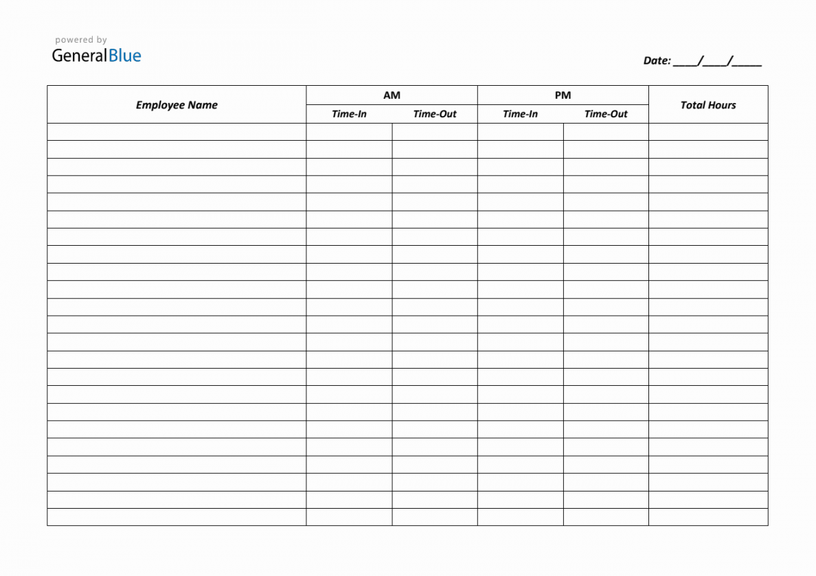 Timesheet Templates