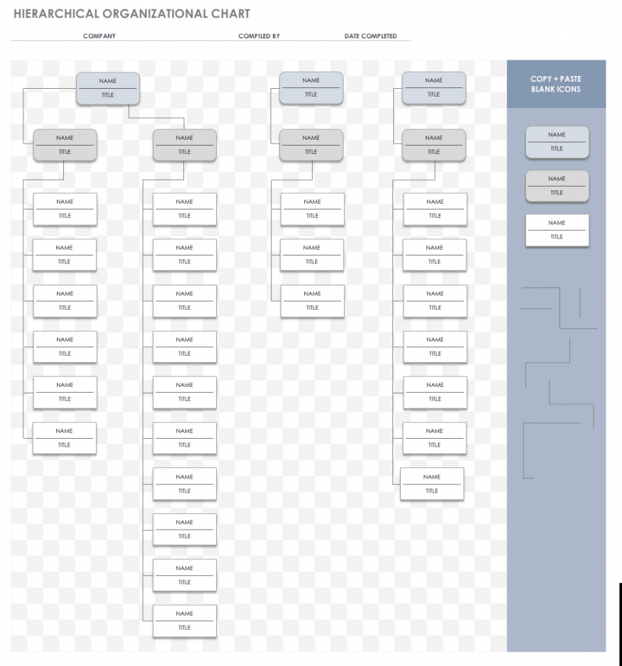 Free Org Chart Templates for Excel  Smartsheet