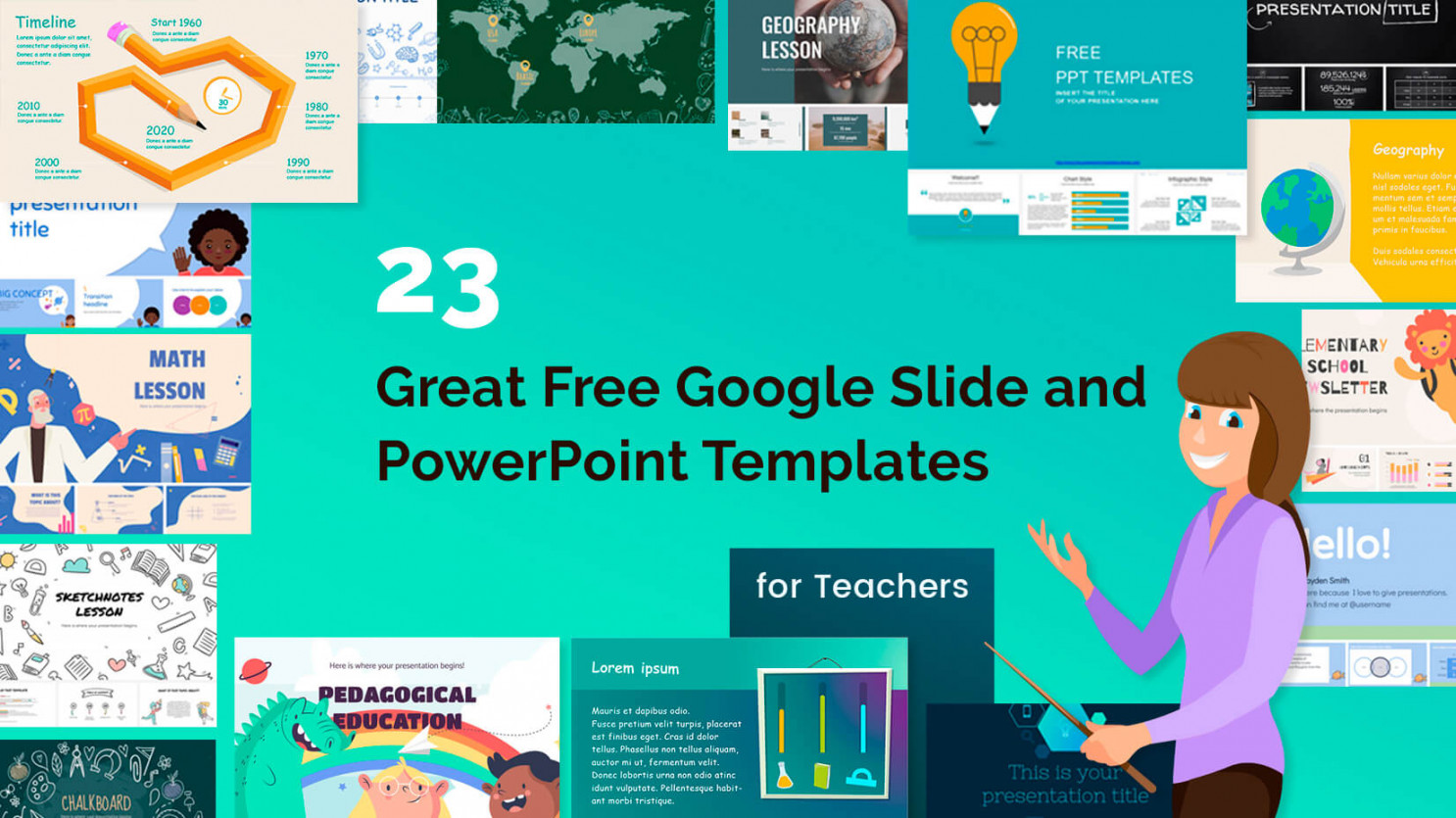 Great Free Google Slides and PowerPoint Templates for Teachers