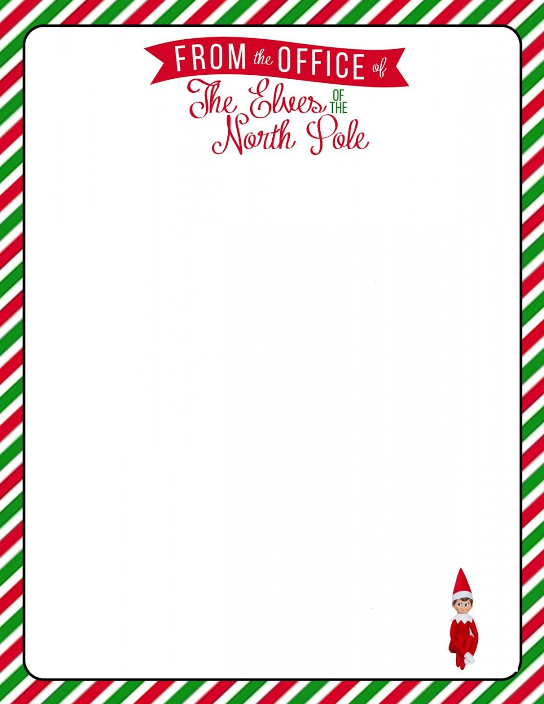 Growing up Godbold: Elf on The Shelf Welcome Letter with Free