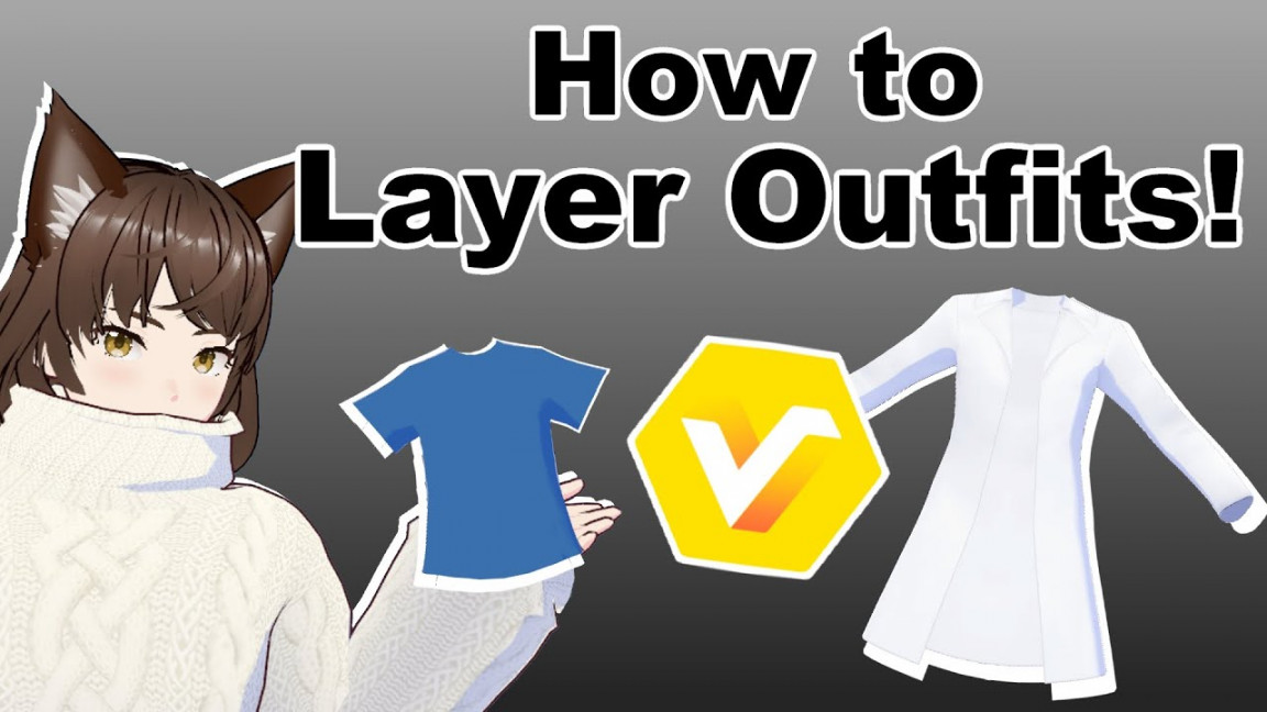 How to Layer and Edit Clothing in VRoid Studio v