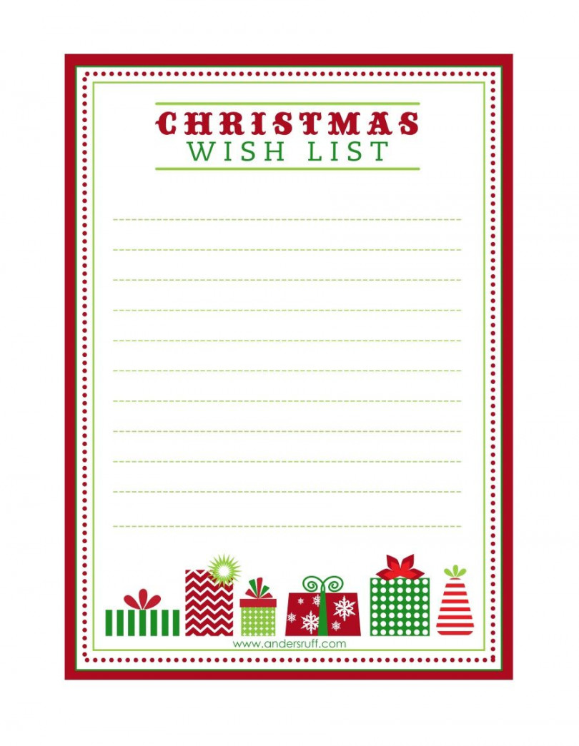 wish list  Free christmas printables, Christmas list template