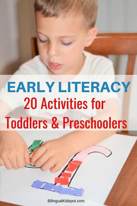 30 Literacy Activities For Preschoolers At Home Pdf