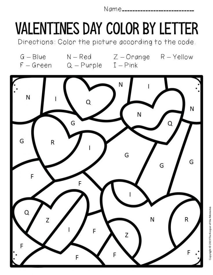 30 Valentine Worksheets For Preschool Free