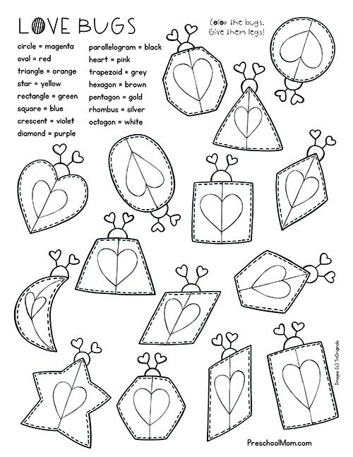 30 Valentine Worksheets Preschool Art Download