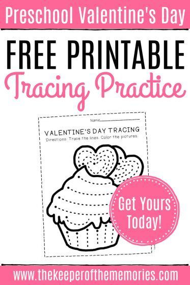 30 Valentine Worksheets Preschool Daycare Free