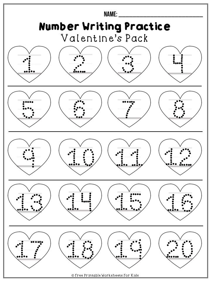 30 Valentine Worksheets Preschool De Download