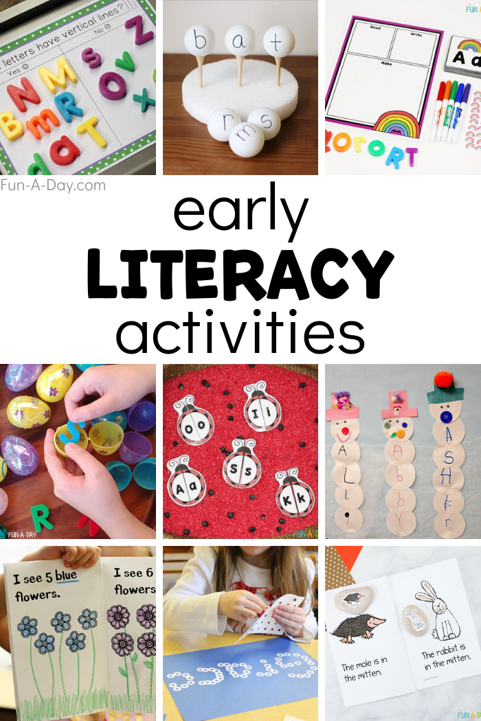 35 Literacy Based Activities For Preschoolers Pdf