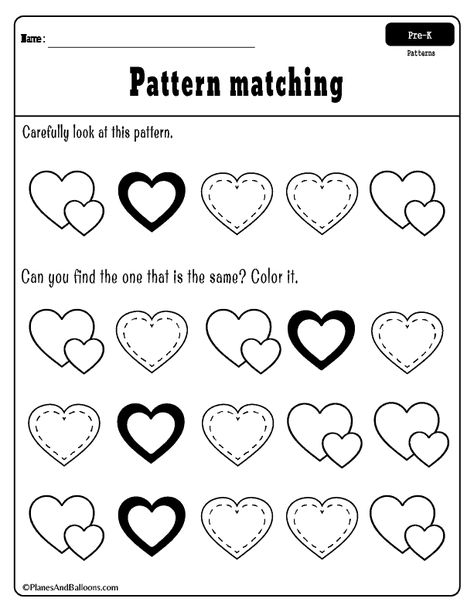 35 Valentine Worksheets For Kindergarten Download