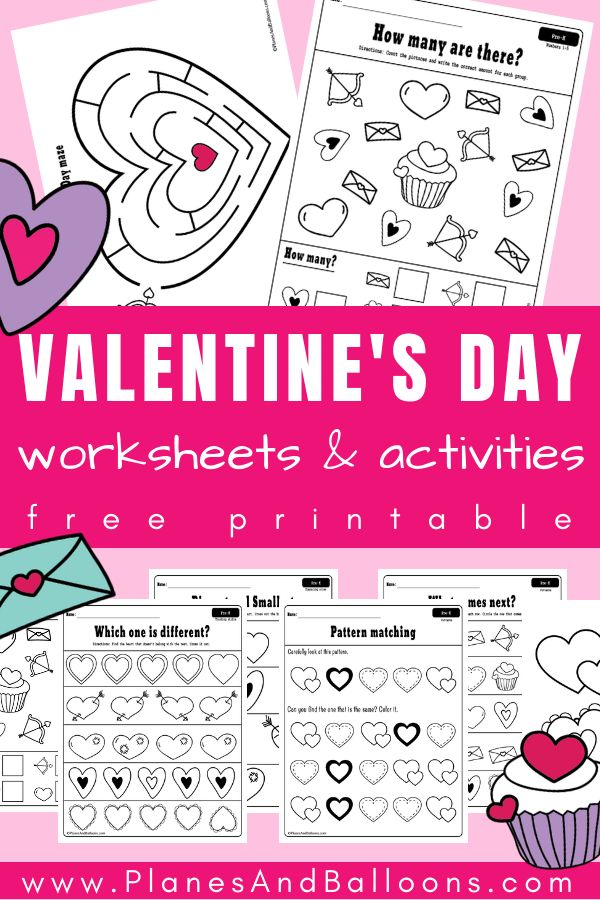 35 Valentine Worksheets Preschool Bible Free