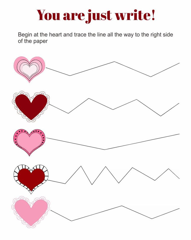 35 Valentine Worksheets Preschool Free Printable Download