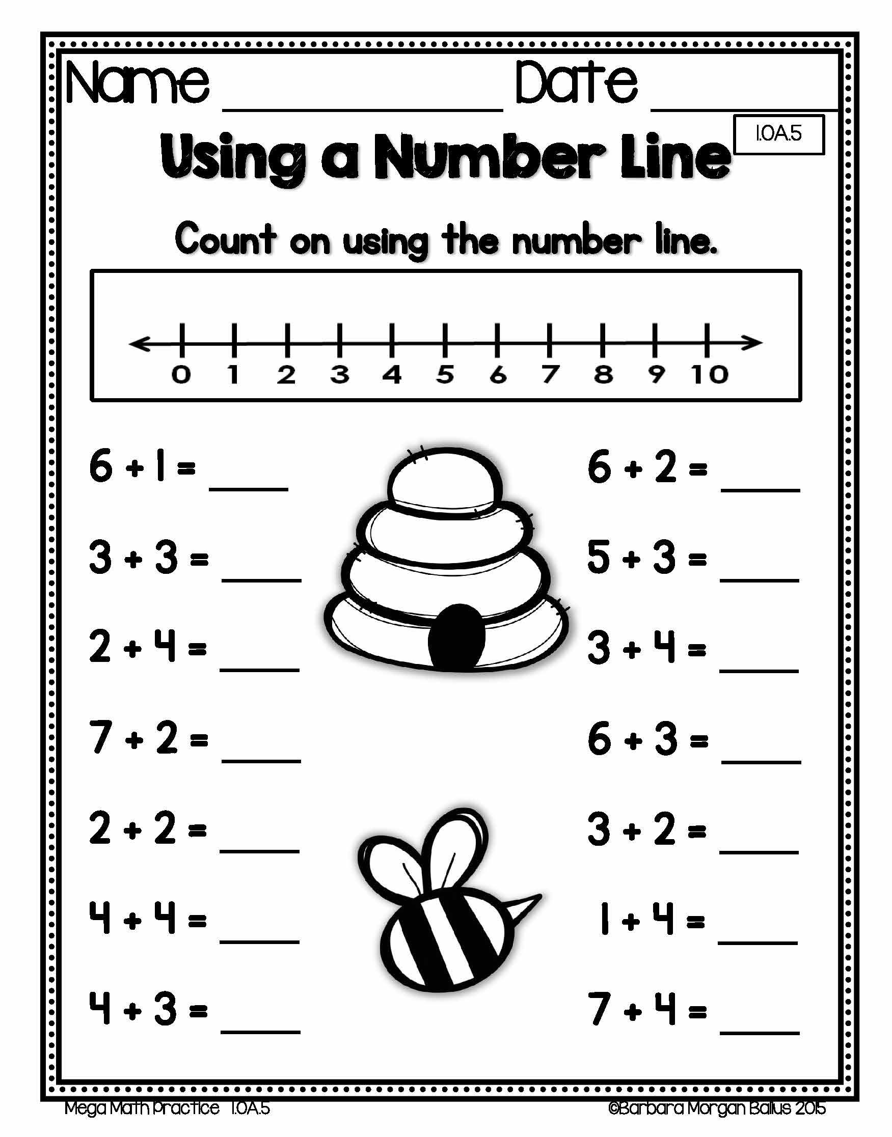 30 1St Grade Worksheets Math