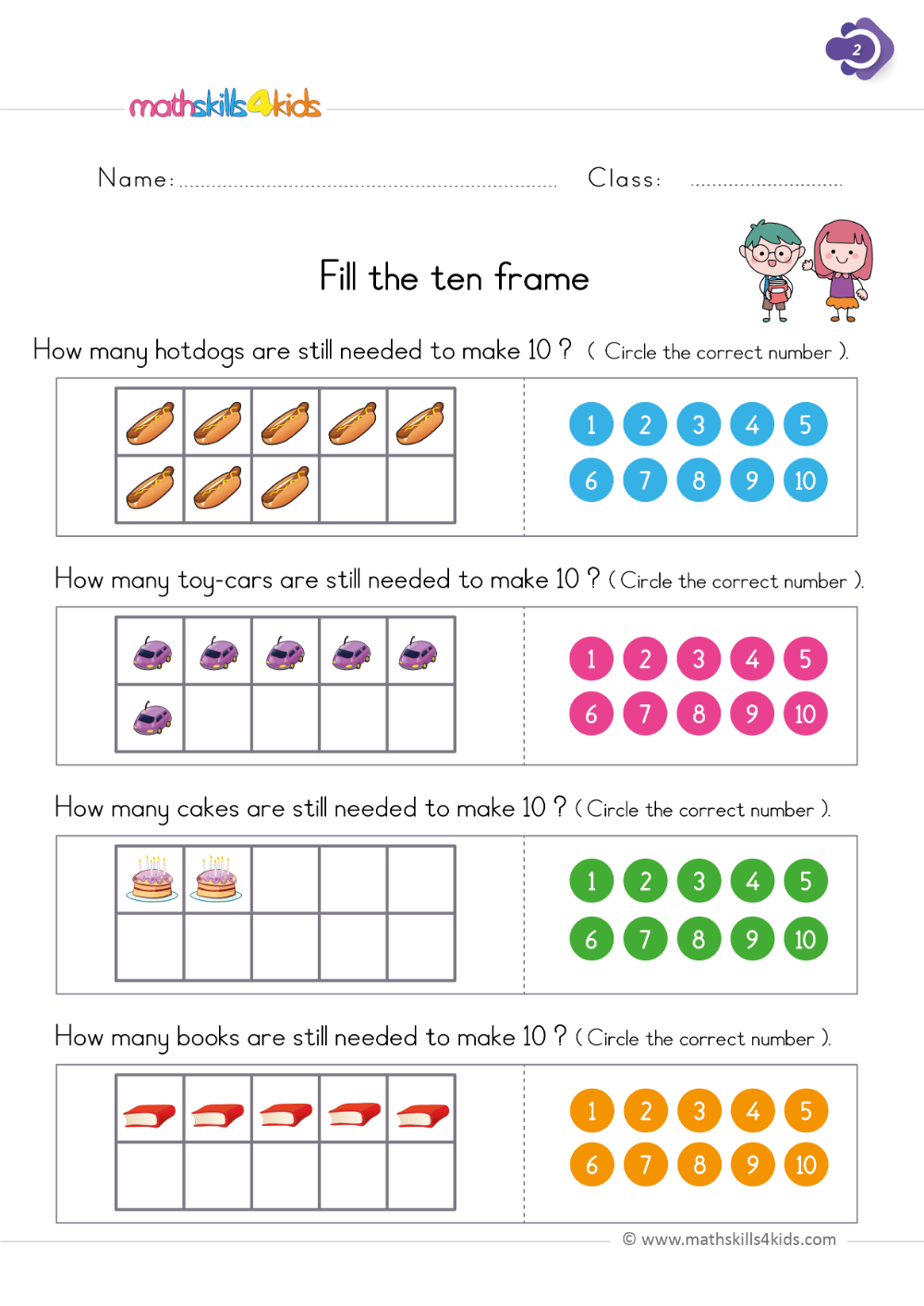 30 1St Grade Worksheets Math