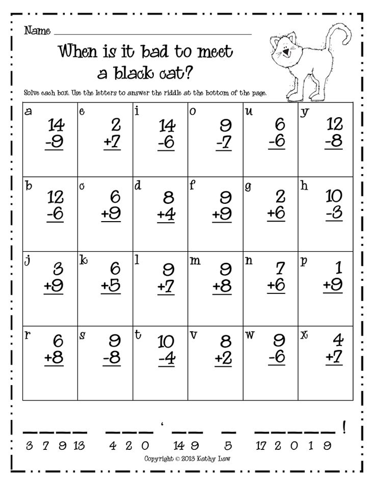 30 1St Grade Worksheets Math