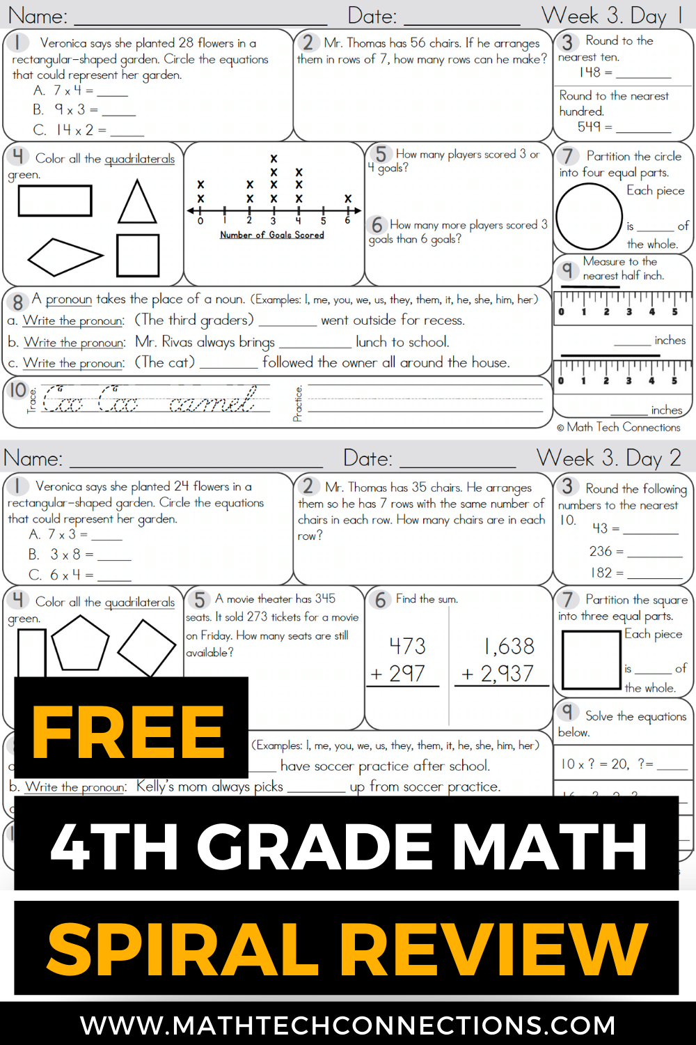 30 4Th And 5Th Grade Math Worksheets