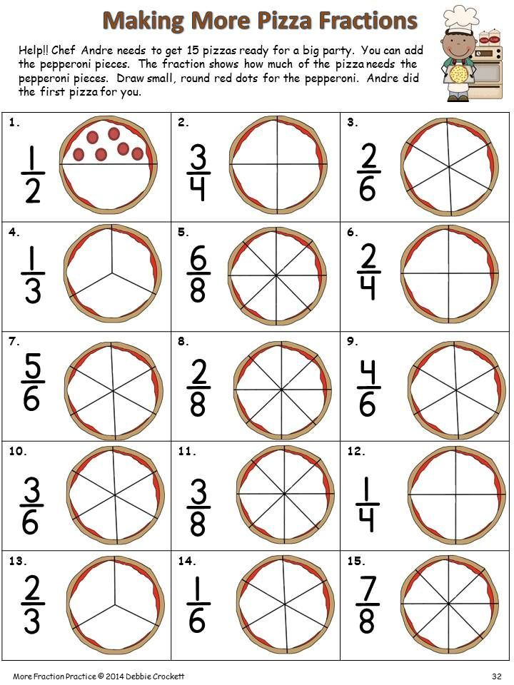 30 4Th Grade Math Worksheets Fractions Free Printable