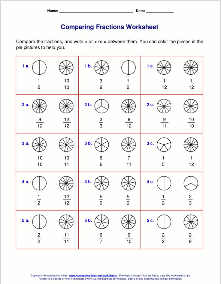 30 4Th Grade Math Worksheets Fractions Free Printable