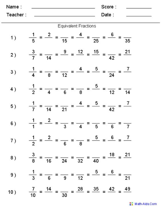 30 4Th Grade Math Worksheets Fractions Free Printable