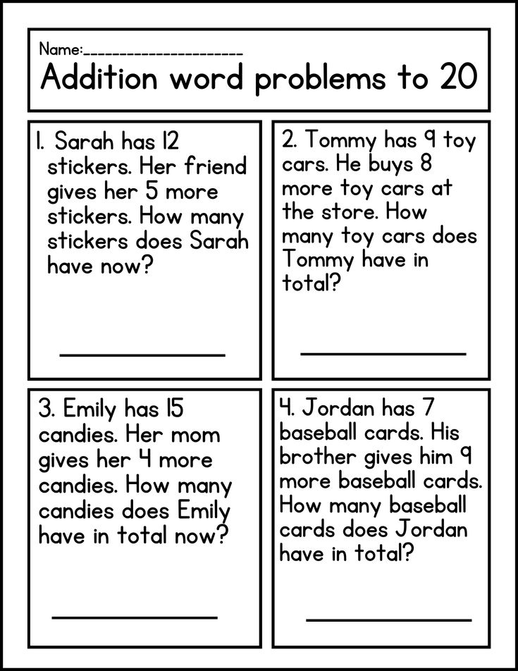 30 Addition 20 Worksheets Kindergarten