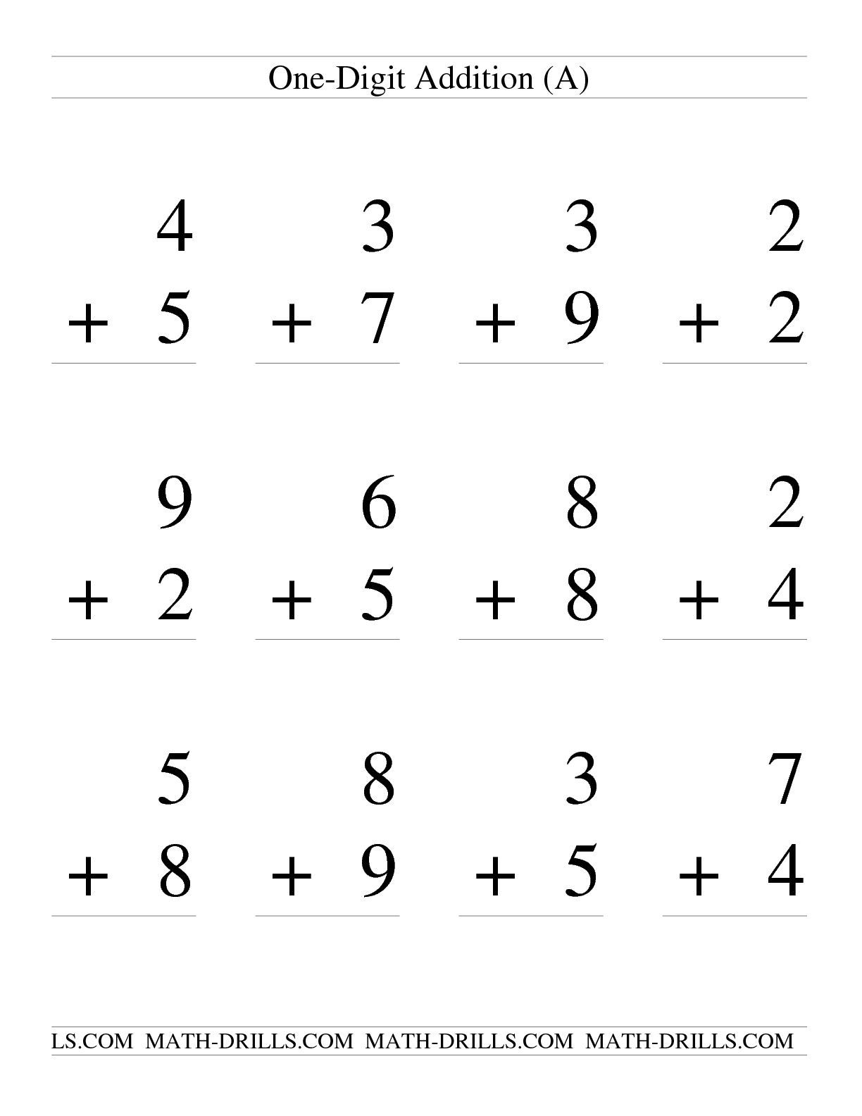 30 Addition Worksheets Till 20