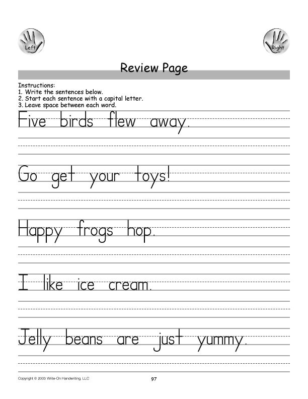 30 Copying Sentences Worksheets For Kindergarten