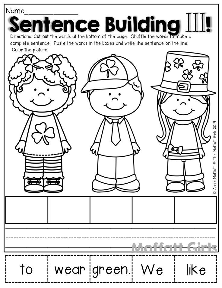 30 Copying Sentences Worksheets For Kindergarten