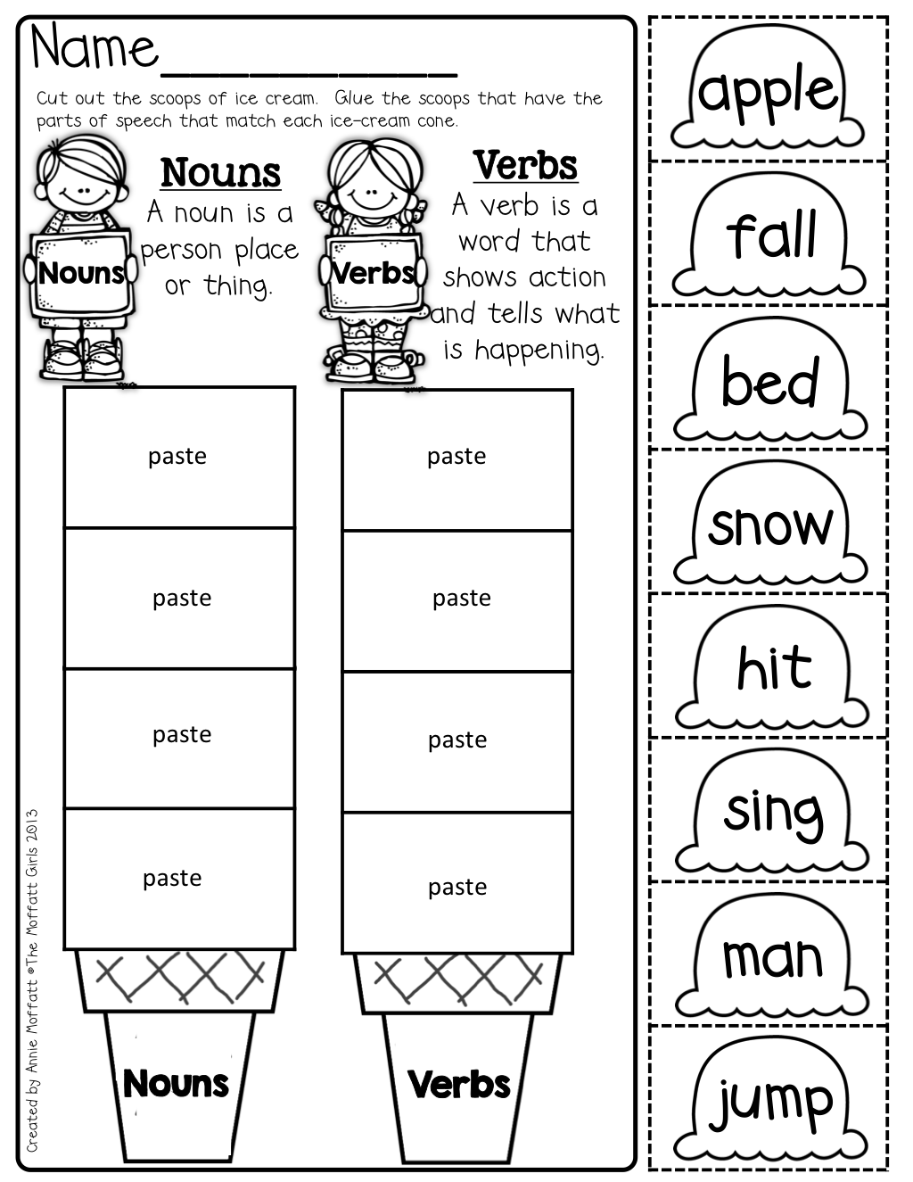 30 Cut And Paste Worksheets 3Rd Grade