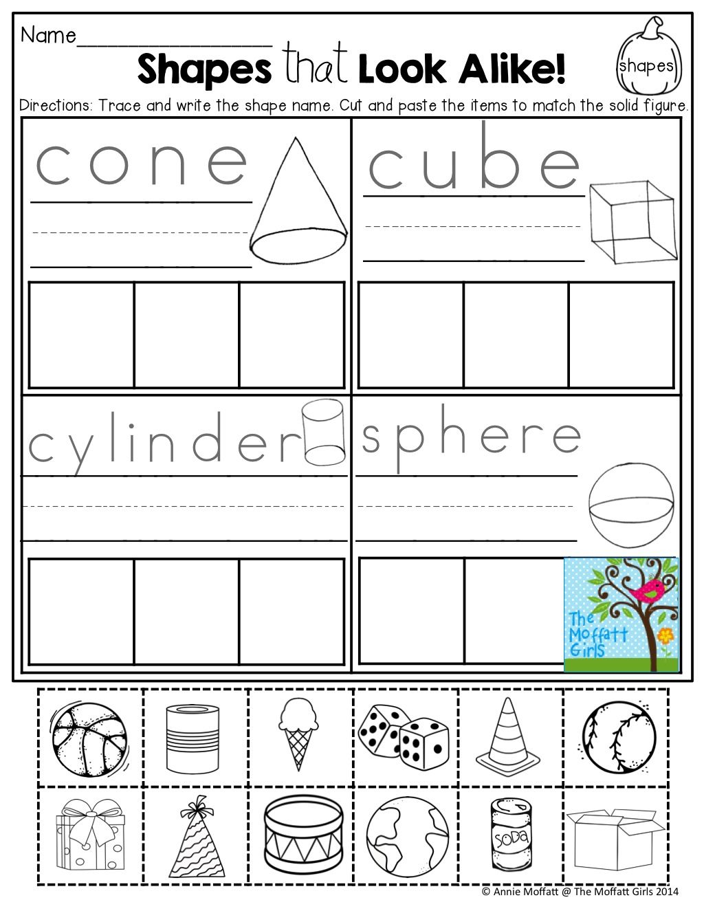 30 Cut And Paste Worksheets 3Rd Grade