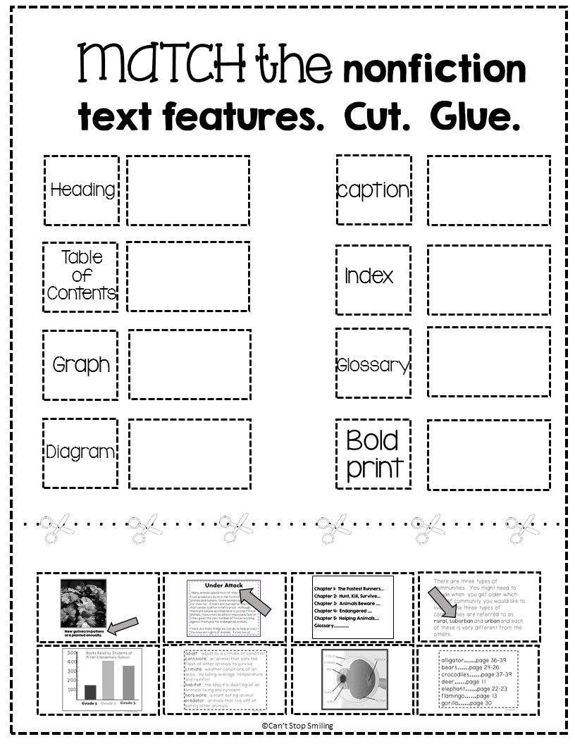 30 Cut And Paste Worksheets 3Rd Grade