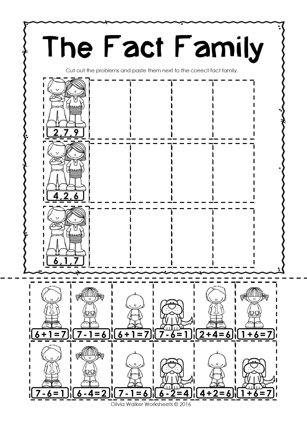 30 Cut And Paste Worksheets 3Rd Grade