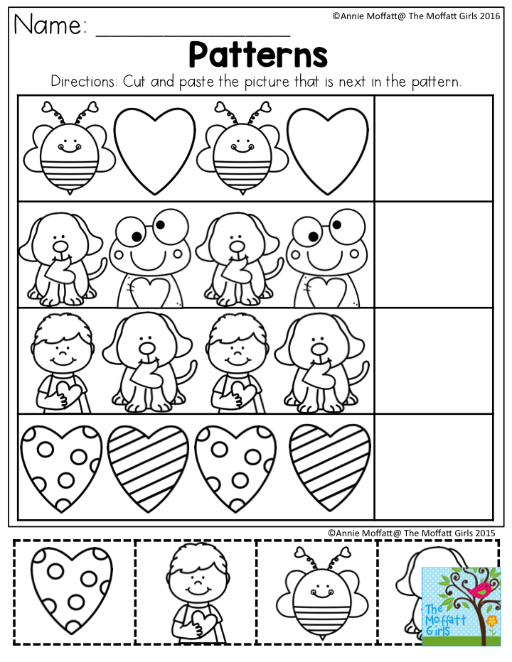 30 Cut And Paste Worksheets For Kids