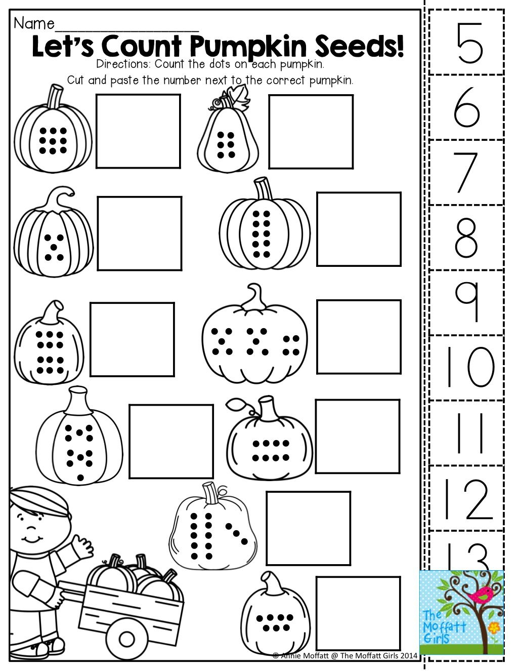 30 Cut And Paste Worksheets For Kids