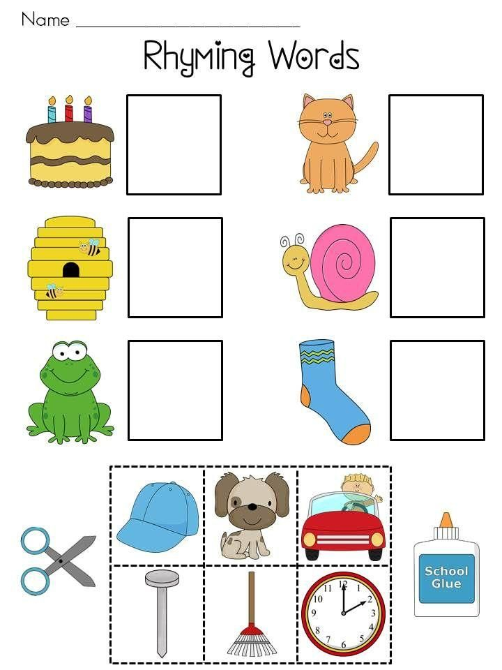 30 Cut And Paste Worksheets For Kids