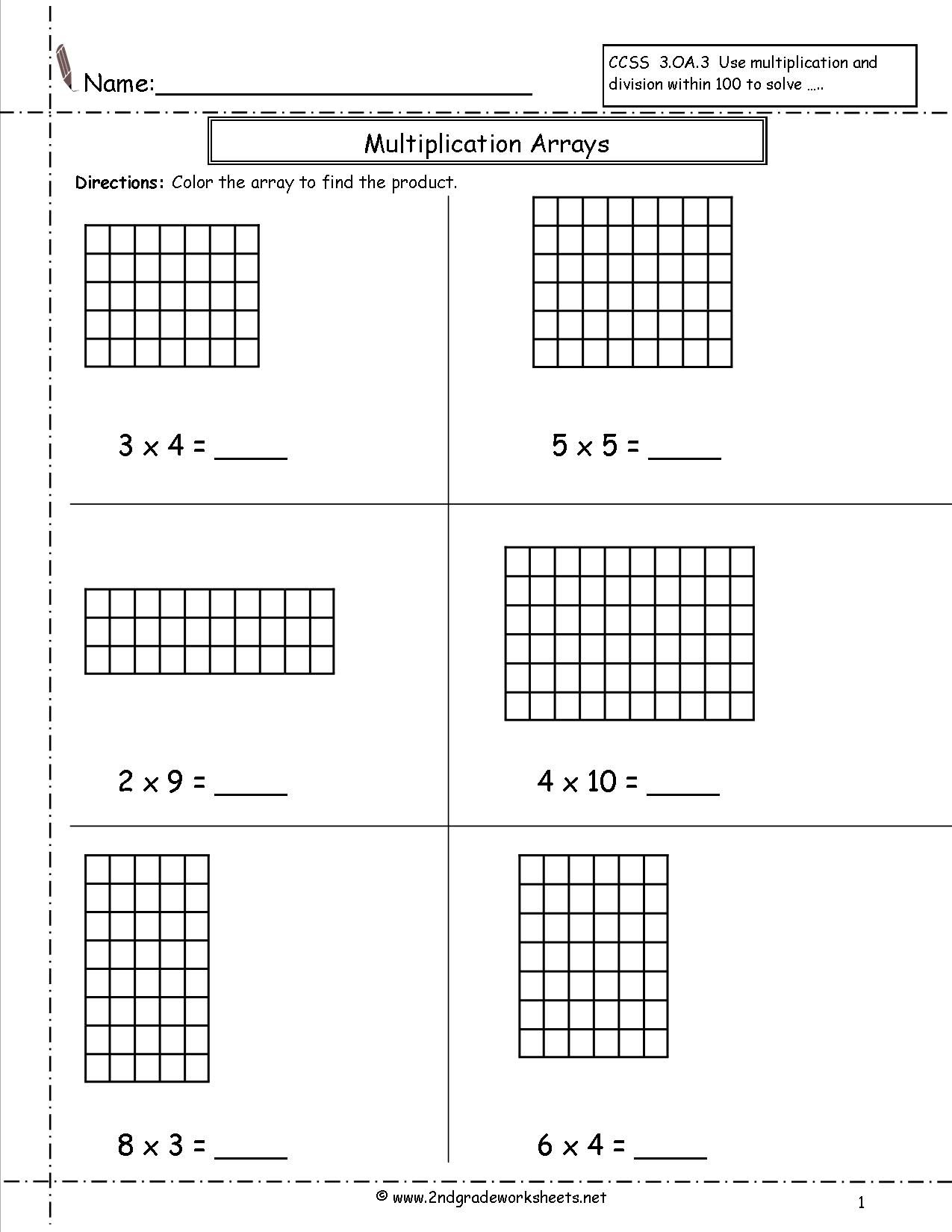 30 Division And Multiplication Worksheets 3Rd Grade