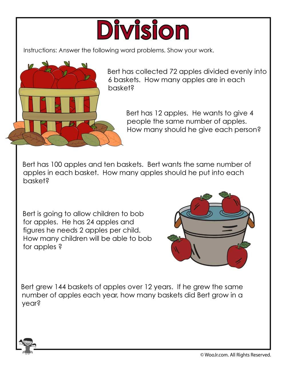 30 Division And Multiplication Worksheets 3Rd Grade