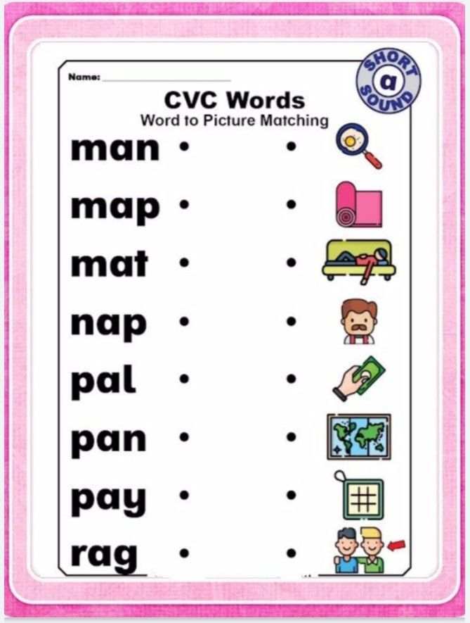 30 English Worksheets For Grade 1 Vocab