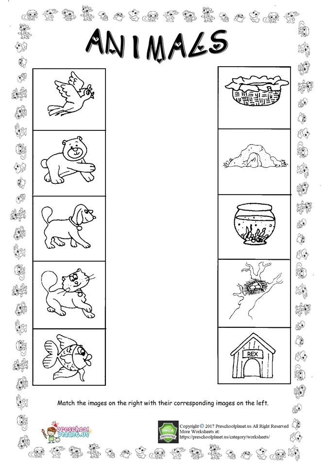 30 Farm Animals Worksheets For Kids Kindergarten